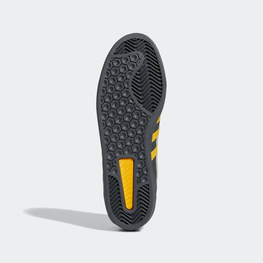 【ADIDAS】 POP CAMPUS ADV GREY SIX (HR0113) adidas x POP Campus ADV (Grey Six & Active Gold) | END. Launches